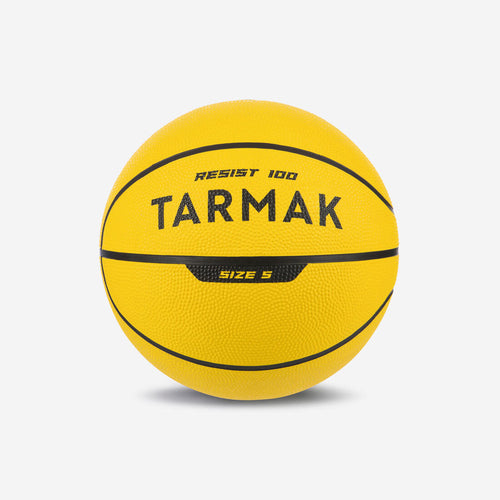 





Ballon de basket R100 de taille 5 jaune jusqu'à 10 ans pour débuter.