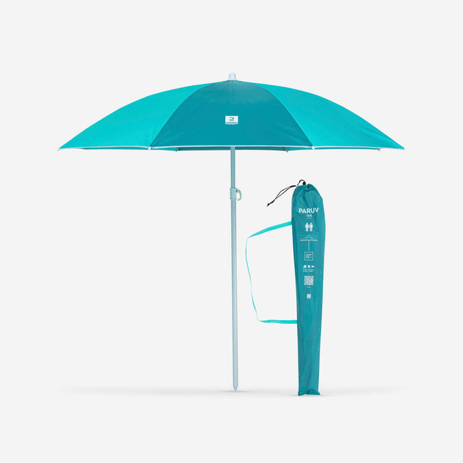 





PARASOL DE PLAGE PARUV 160 UPF 50+ 2 PLACES - Bleu vert, photo 1 of 9