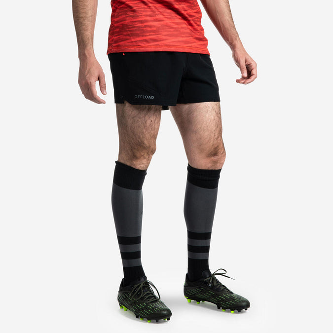 





Short de rugby R500 homme noir, photo 1 of 4