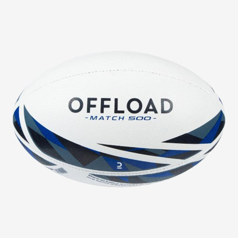 





BALLON DE RUGBY Taille 5 - R500 match Bleu