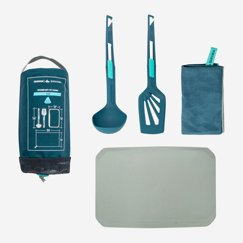 





Set de cuisine MH500 (spatule, louche, torchon, planche) camp du randonneur