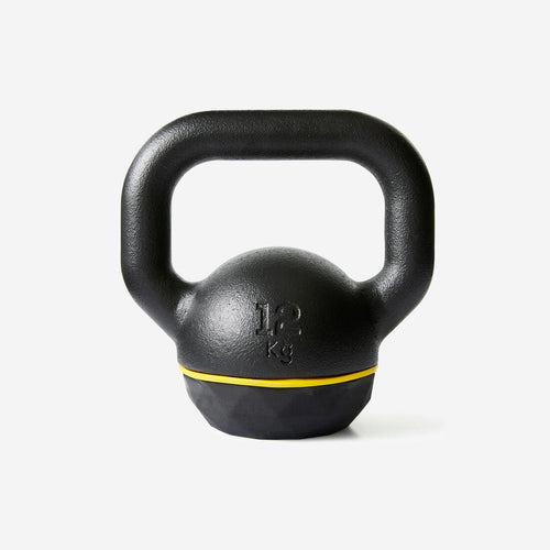 





Kettlebell en fonte et base caoutchouc - 12 kg