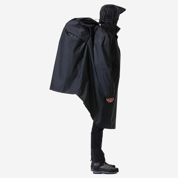 





Poncho pluie de randonnée - MT500  - 60L - Noir, photo 1 of 5