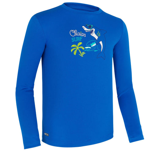 





water tee shirt anti UV surf manches longues enfant imprimé