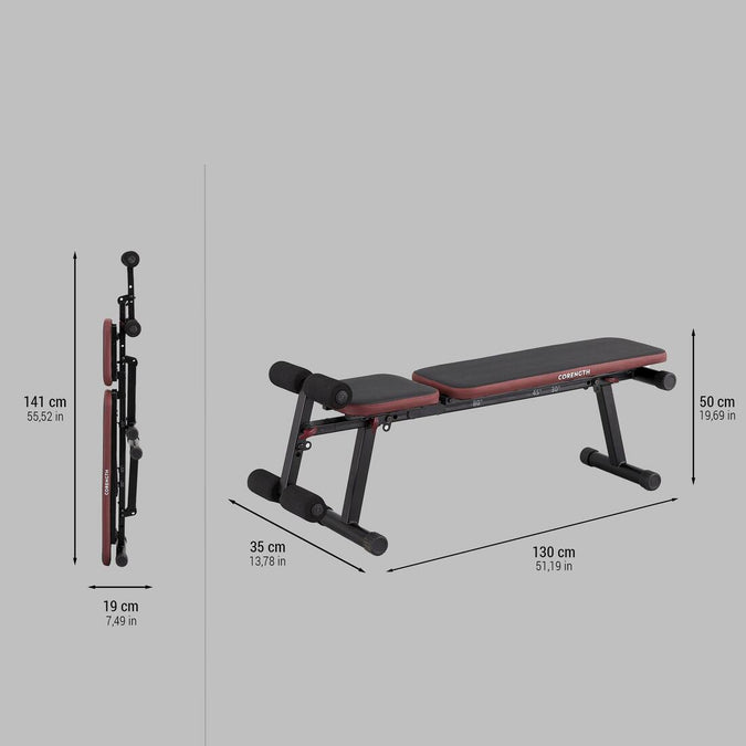 





Banc de musculation pliable, inclinable, abdominaux - bench 500 fold, photo 6 of 11