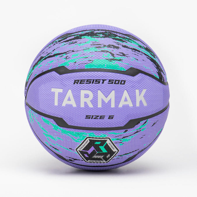 





Ballon de basketball taille 6 - R500 violet turquoise, photo 1 of 4