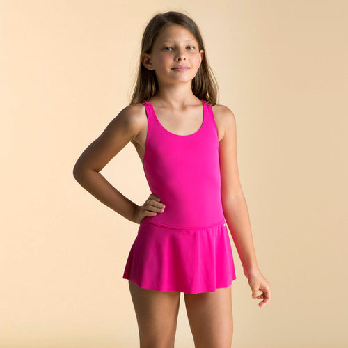 





Maillot de Bain de Natation Fille 1 Pièce Vega Jupette Rose