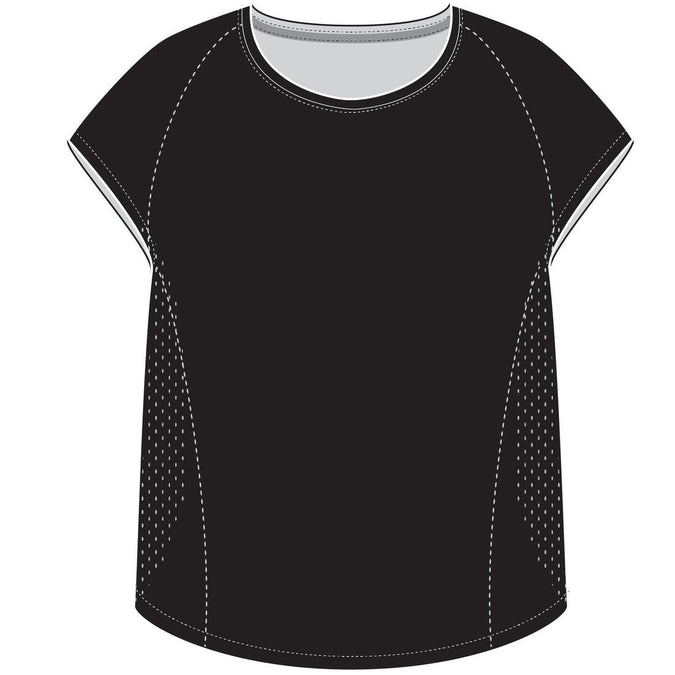 





T-shirt ample lasercut cardio training femme Noir, photo 1 of 16