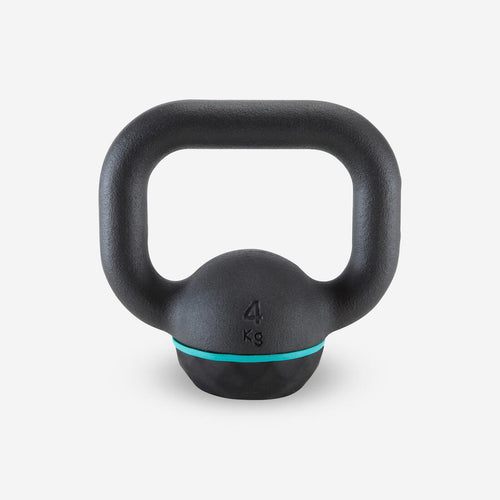 





Kettlebell en fonte et base caoutchouc - 4 kg