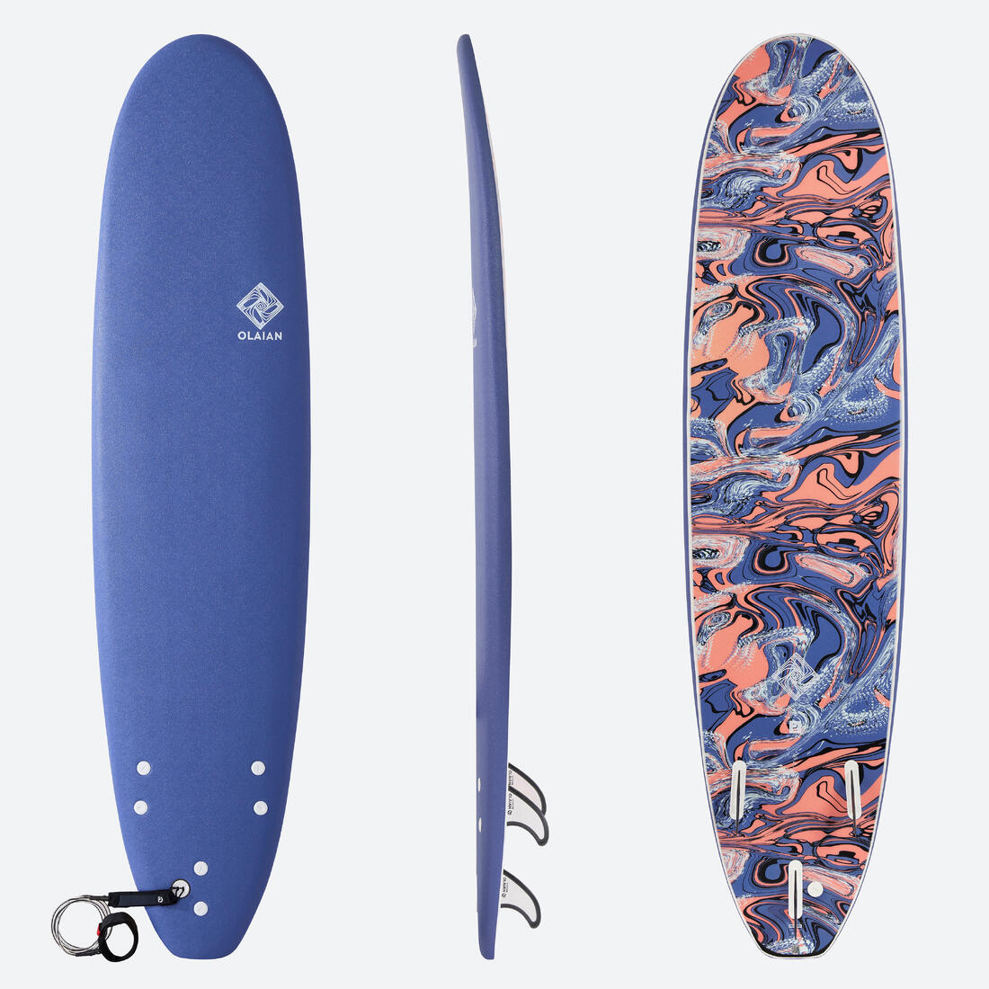 Planche de surf mousse 7'8