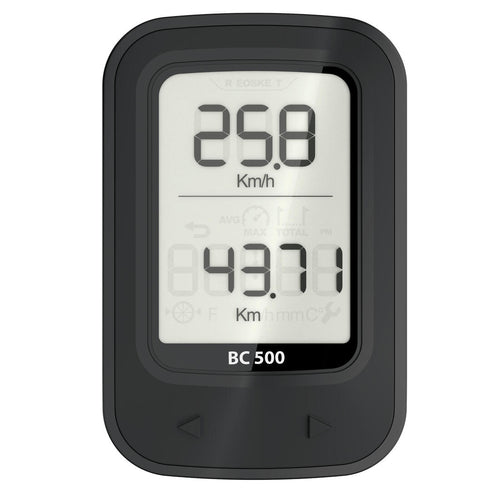 





COMPTEUR VÉLO B'TWIN 500 SANS FIL NOIR