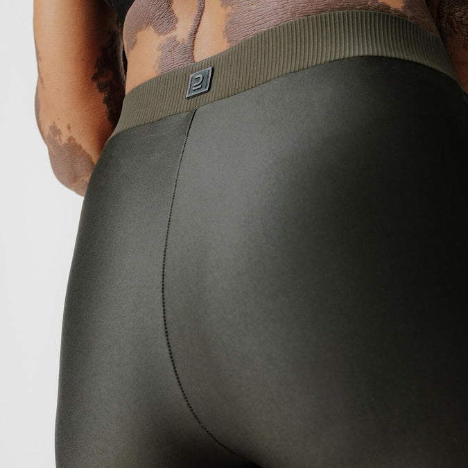 





Legging court running respirant Femme - KIPRUN Run 500 Dry kaki foncé, photo 6 of 6