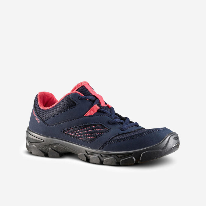 





Chaussures de randonnée enfant avec lacets MH100 bleu corail du 35 au 38, photo 1 of 6