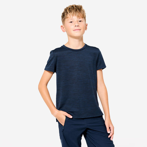 





T-shirt enfant synthétique respirant - 500 marine