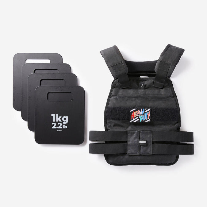 





Gilet lesté de musculation ajustable - 6 à 10kg, photo 5 of 8