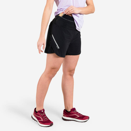 





SHORT DE TRAIL RUNNING BAGGY FEMME NOIR