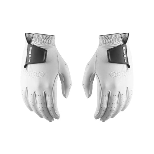 





Paire de gants de golf soft femme blanc