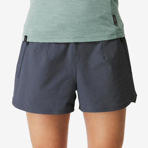 





Short court de trekking Femme - TRAVEL 900 bleu