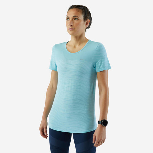 





T-shirt running & trail sans couture Femme - KIPRUN Run 500 Confort