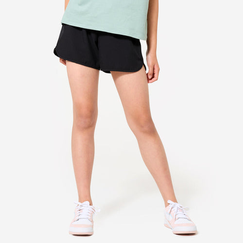 





Short multisport respirant fille, noir